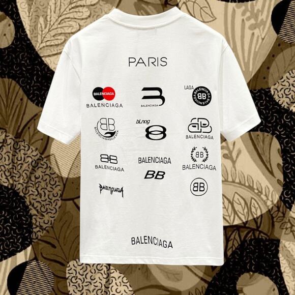 Balenciaga round neck short sleeve T-shirt - Picture 2 of 5